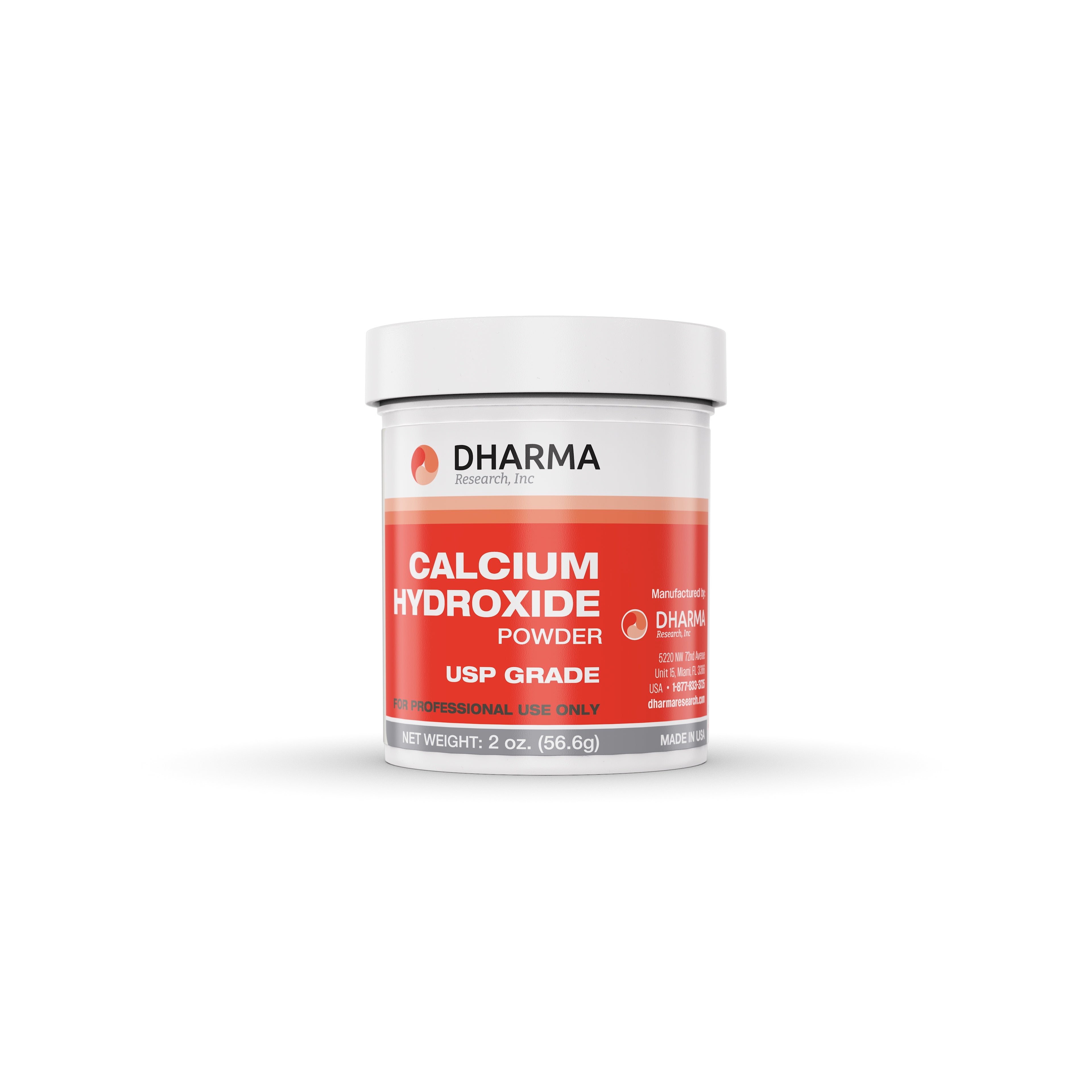 Calcium Hydroxide USP – Dharma Research Inc.