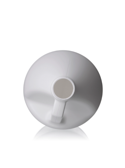 1 gallon natural-colored HDPE plastic industrial round bottle (with 38-400 neck finish)